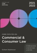 Cover of Core Statutes on Commercial & Consumer Law 2021-22
