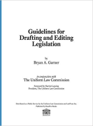Cover of Guidelines for Drafting and Editing Legislation