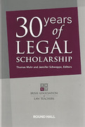 Cover of 30 Years of Legal Scholarship
