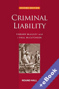 Cover of Criminal Liability (Book &#38; eBook Pack)