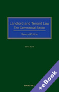 Cover of Landlord and Tenant Law: The Commercial Sector (Book &#38; eBook Pack)