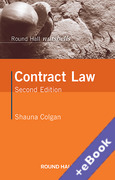 Cover of Round Hall Nutshells: Contract Law (Book &#38; eBook Pack)