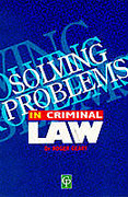 Cover of Solving Problems in Criminal Law