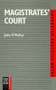 Cover of Practice Notes on Magistrates' Court