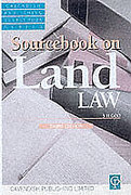 Cover of Sourcebook on Land Law