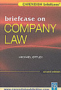 Cover of Briefcase on Company Law