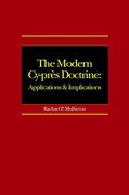 Cover of The Modern Cy-pr&#232;s Doctrine: Applications and Implications