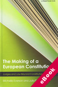 Cover of The Making of a European Constitution: Judges and Law Beyond Constitutive Power (eBook)