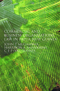 Cover of Commercial and Business Organizations Law in Papua New Guinea