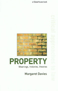 Cover of Property: Meanings, Histories, Theories