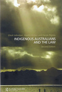 Cover of Indigenous Australians and the Law