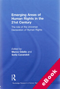 Cover of Emerging Areas of Human Rights in the 21st Century: The role of the Universal Declaration of Human Rights (eBook)