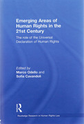 Cover of Emerging Areas of Human Rights in the 21st Century: The role of the Universal Declaration of Human Rights