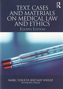 Cover of Text, Cases & Materials on Medical Law and Ethics
