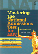 Cover of LNAT: Mastering the National Admissions Test for Law