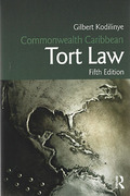 Cover of Commonwealth Caribbean Tort Law