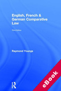 Cover of English, French and German Comparative Law (eBook)
