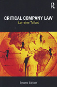 Cover of Critical Company Law