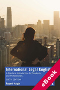 Cover of International Legal English: A Practical Introduction for Students and Professionals (eBook)