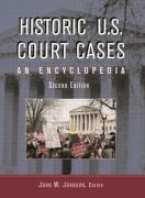 Cover of Historic US Court Cases: an Encyclopedia