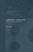 Cover of Lawyers' Language: How and Why Legal Language is Different