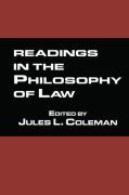 Cover of Readings in the Philosophy of Law