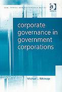 Cover of Corporate Governance in Government Corporations (eBook)