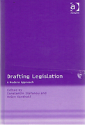Cover of Drafting Legislation: A Modern Approach