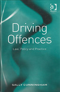 Cover of Driving Offences: Law, Policy and Practice