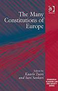 Cover of The Many Constitutions of Europe