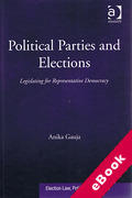 Cover of Political Parties and Elections: Legislating for Representative Democracy (eBook)
