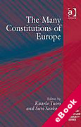 Cover of The Many Constitutions of Europe (eBook)