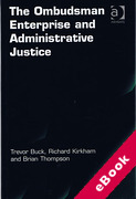 Cover of The Ombudsman Enterprise and Administrative Justice (eBook)