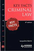 Cover of Key Facts: Criminal Law