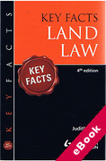 Cover of Key Facts: Land Law (eBook)