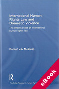Cover of International Human Rights Law and Domestic Violence: The Effectiveness of International Human Rights Law (eBook)