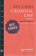 Cover of Key Cases: Criminal Law