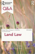 Cover of Routledge Revision Q&A: Land Law 2013-2014