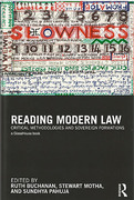 Cover of Reading Modern Law: Critical Methodologies and Sovereign Formations: Essays in Honour of Peter Fitzpatrick