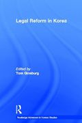 Cover of Legal Reform in Korea