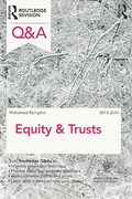 Cover of Routledge Revision Q&A Equity & Trusts 2013-2014