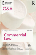 Cover of Routledge Revision Q&A: Commercial Law 2013 - 2014