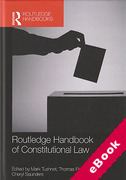 Cover of Routledge Handbook of Constitutional Law (eBook)