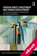 Cover of Foreign Direct Investment and Human Development: Improving International Investment Law (eBook)