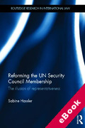 Cover of Reforming the UN Security Council Membership: The Illusion of Representativeness (eBook)