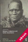 Cover of Between Indigenous and Settler Governance (eBook)