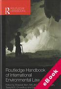 Cover of Routledge Handbook of International Environmental Law (eBook)