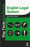 Cover of Key Facts Key Cases: English Legal System