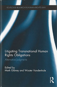 Cover of Litigating Transnational Human Rights Obligations