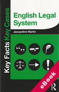 Cover of Key Facts Key Cases: English Legal System (eBook)